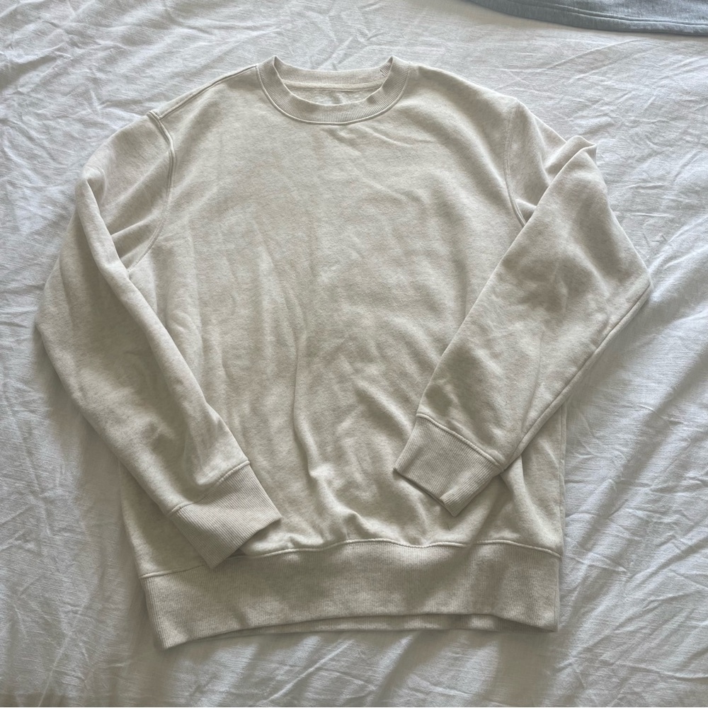 GOODFELLOW cream crewneck sweater